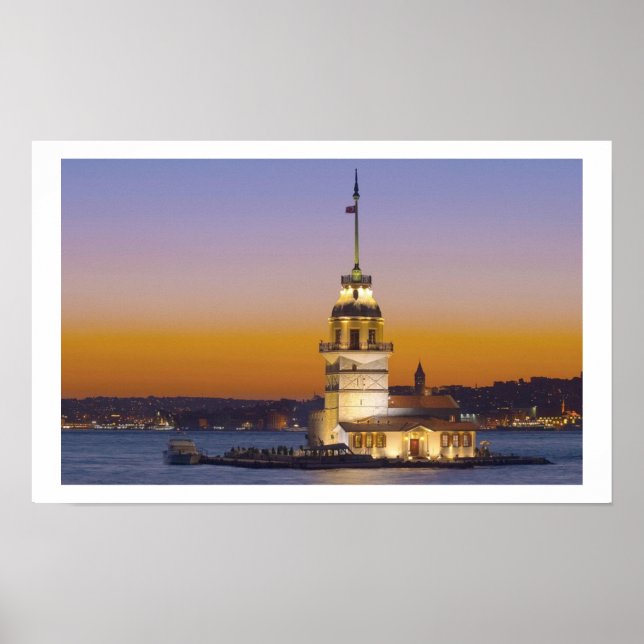 Póster La torre de la doncella (Frente)