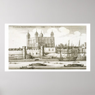 Póster La Torre de Londres, 1647 (grabado)