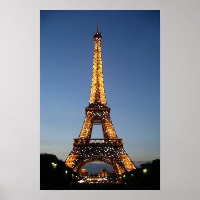 Póster La Torre Eiffel (Frente)