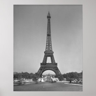 Póster La Torre Eiffel, 1887-89