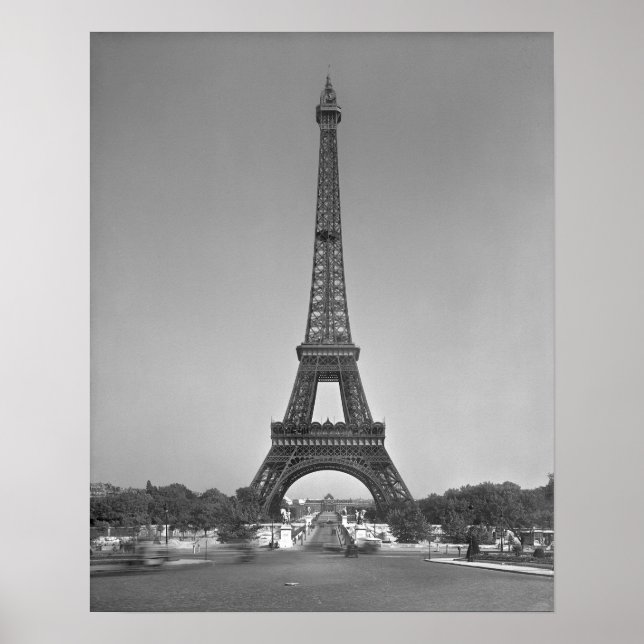 Póster La Torre Eiffel, 1887-89 (Frente)
