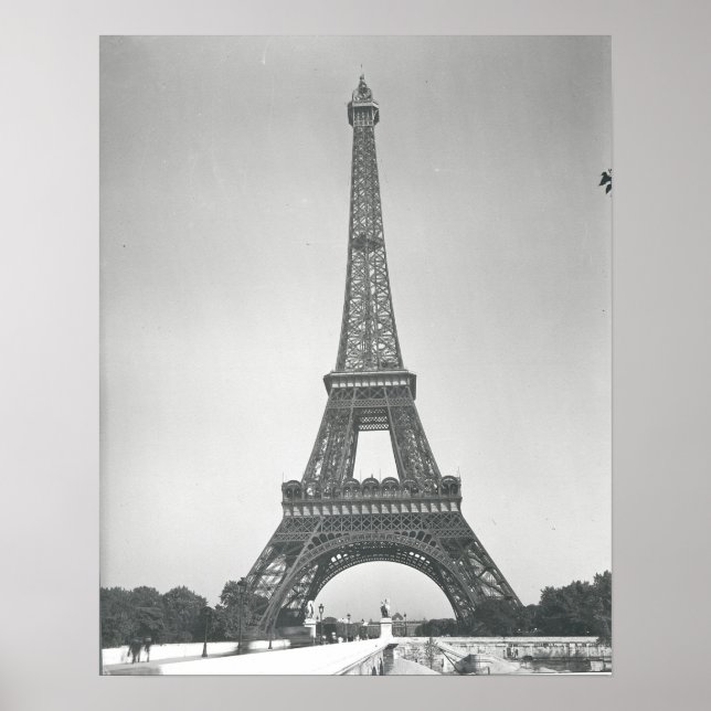 Póster La Torre Eiffel, 1887-89 (Frente)