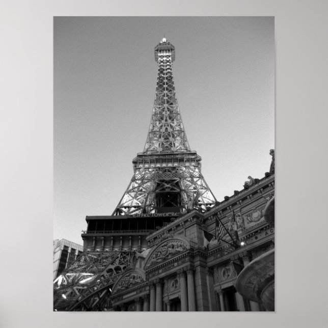 Póster La Torre Eiffel Las Vegas (Frente)