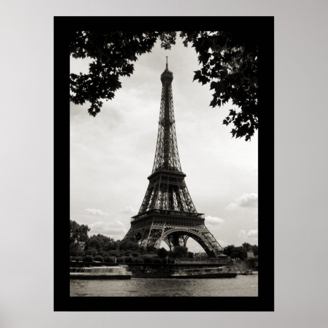 Póster La Torre Eiffel, París - poster (Frente)
