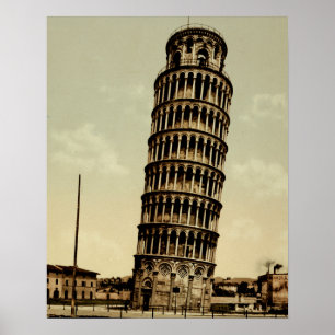 Póster La Torre Inclinada de Pisa
