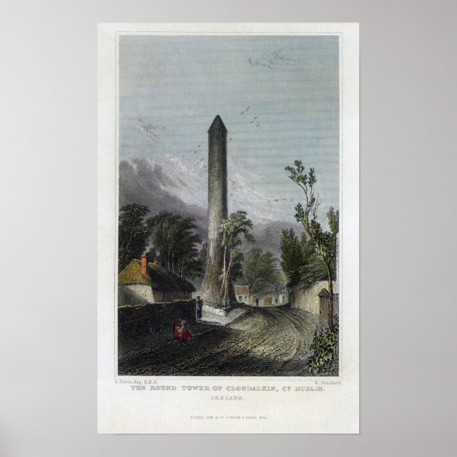Póster La Torre Redonda de Clondalkin (Frente)