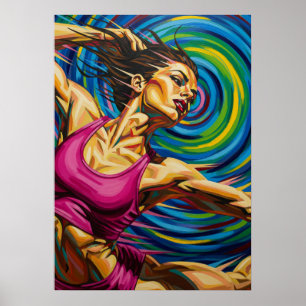 Póster LA TORSION DU GESTE (El giro del gesto)