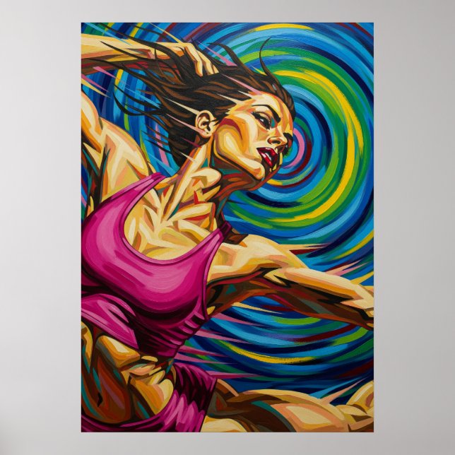 Póster LA TORSION DU GESTE (El giro del gesto) (Frente)