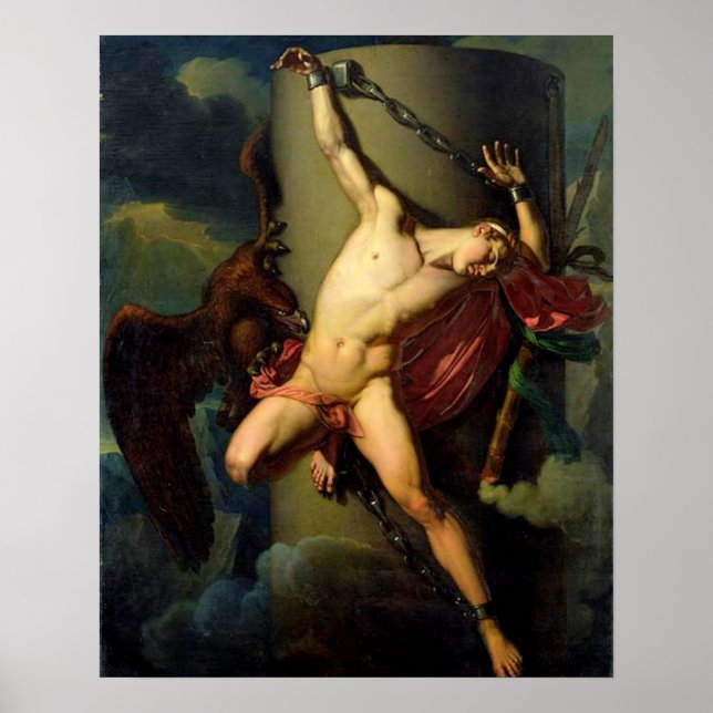 Póster La tortura de Prometeo (Frente)