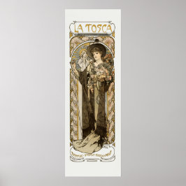 Póster La Tosca Alphonse Mucha Pequeña