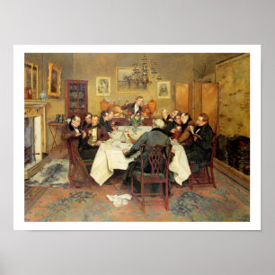 Póster La tostada "amores y esposas" del Bagman (aceite