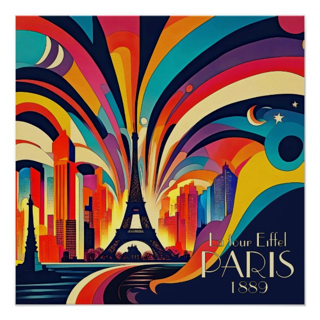 Póster La Tour Eiffel (Anverso)