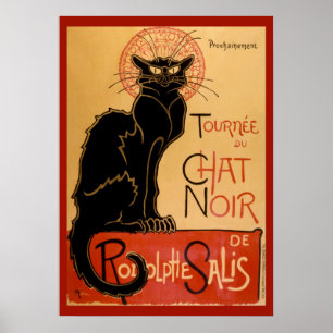 Póster La tournée du Chat Noir