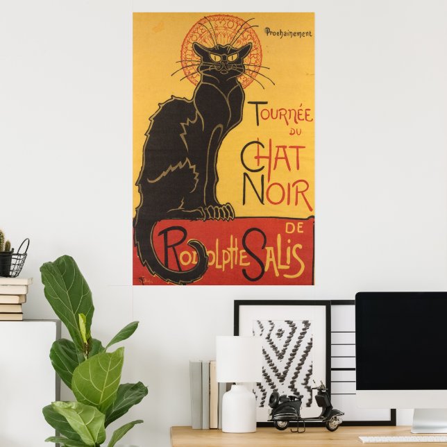 Póster La tournée du Chat Noir (Oficina en casa)