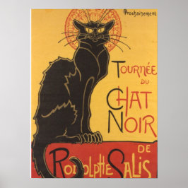 Póster La tournée du Chat Noir