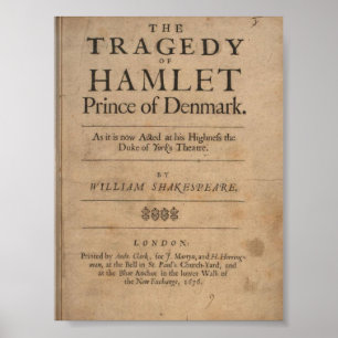 Póster La tragedia de Hamlet