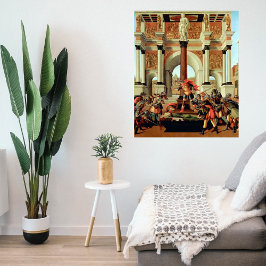 Póster La tragedia de Lucretia por Sandro Botticelli