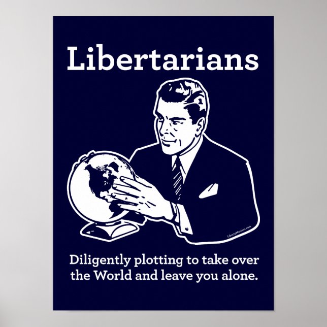 Póster La trama libertaria (Frente)