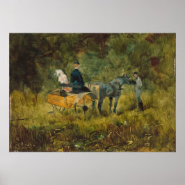 Póster La trampa - Bella Artes de Toulouse-Lautrec