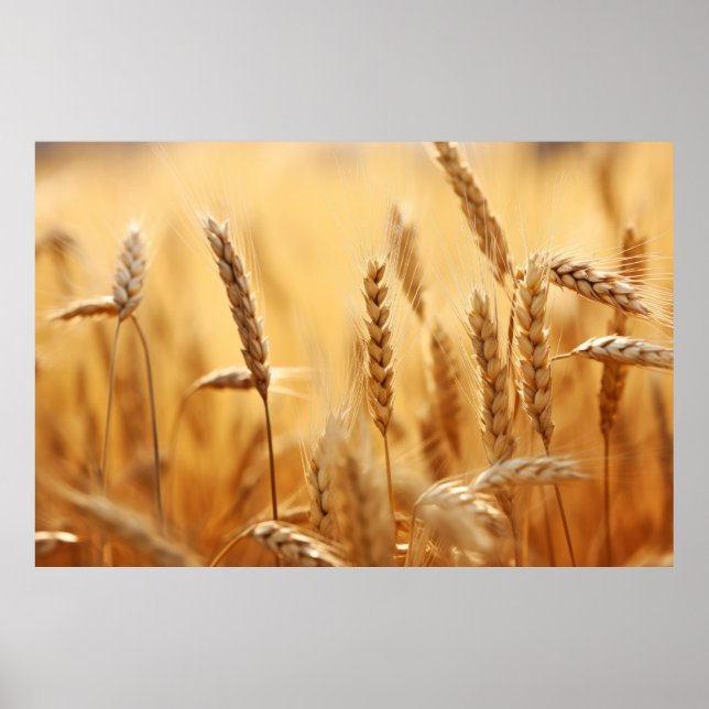 Póster La tranquilidad de la naturaleza de la manada de t (Frente)