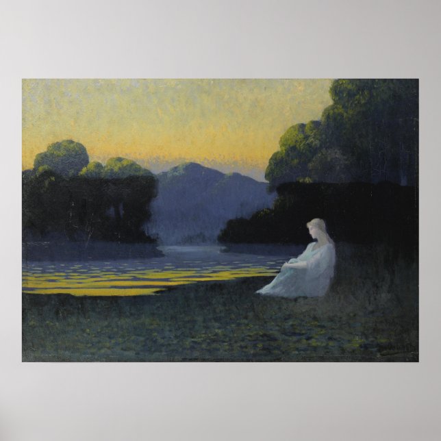 PÓSTER LA TRANQUILIDAD DE LA NOCHE (Frente)