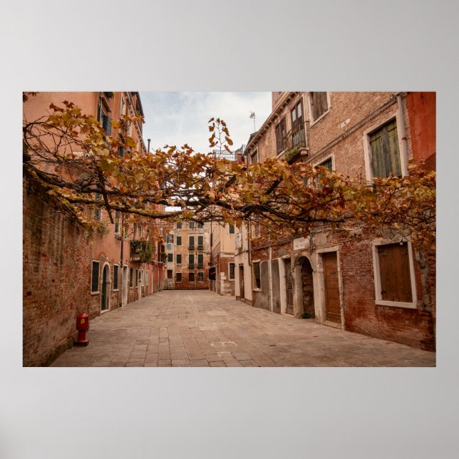 Póster La tranquilidad de Venecia (Frente)