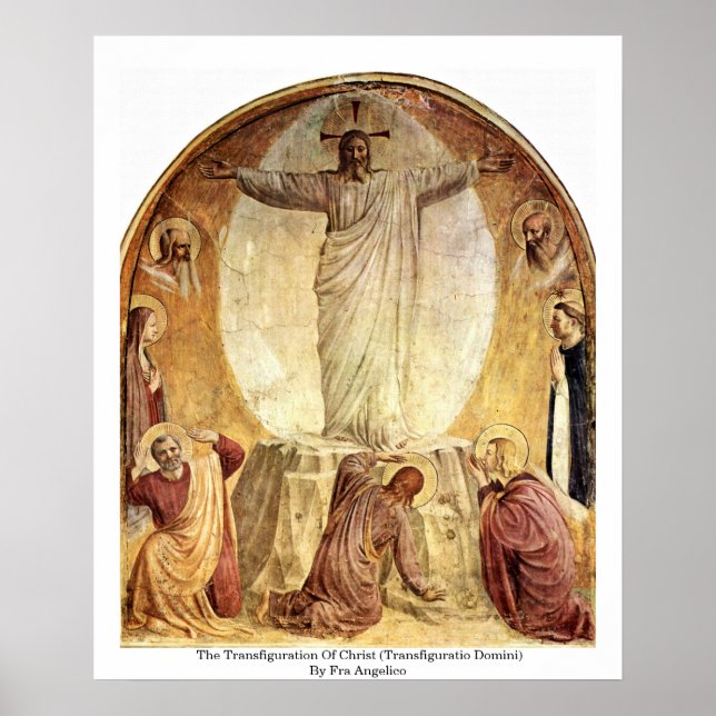 Póster La Transfiguración De Cristo (Frente)