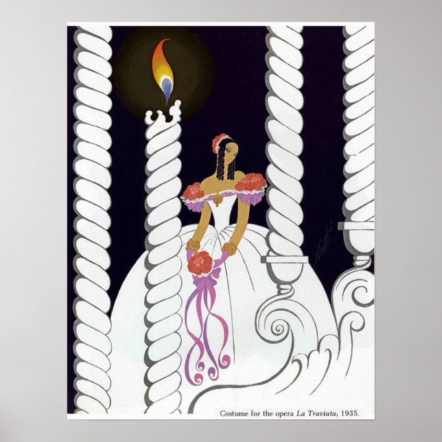 Póster La Traviata 1935 (Frente)