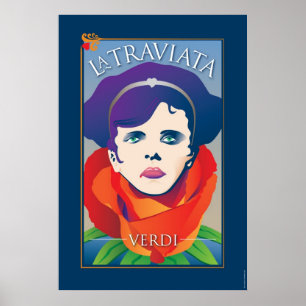 Póster La Traviata, ópera