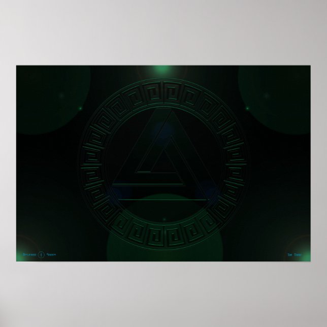 Póster La tríada (Frente)