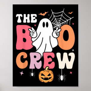 Póster La Tripulación De Fantasma De Halloween O Escuadró