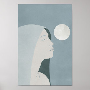 Póster La Triste Mujer