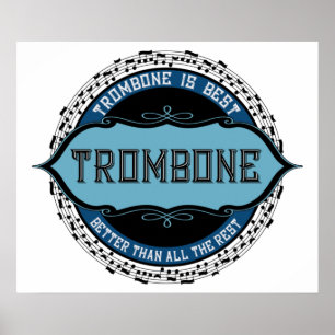 Póster La trombona es lo mejor