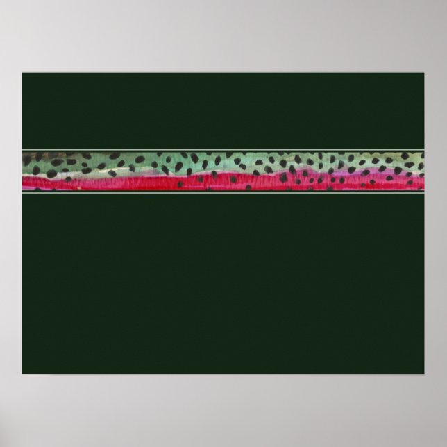 Póster La trucha arcoiris de la piel (Frente)