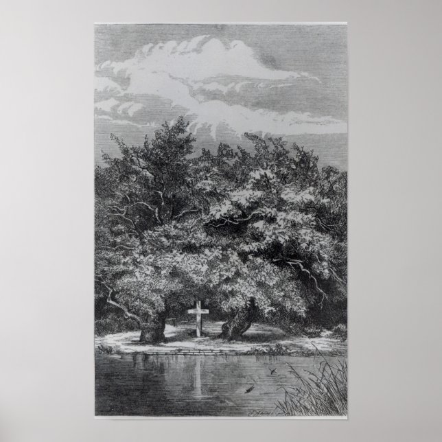 Póster La tumba de Charles Waterton (Frente)