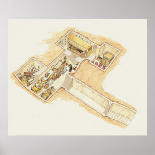 Póster La tumba de Tutankhamun