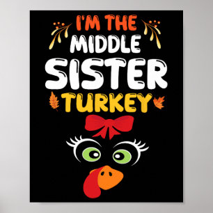 Póster La Turquía linda, un rostro débil, soy la hermana