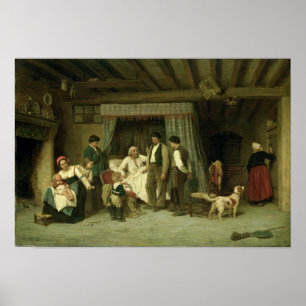 Póster La última advertencia, 1886