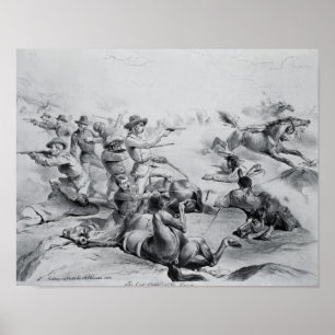 Póster La última batalla del General Custer