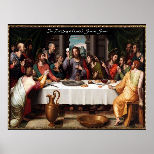 Póster La última cena (Frente)