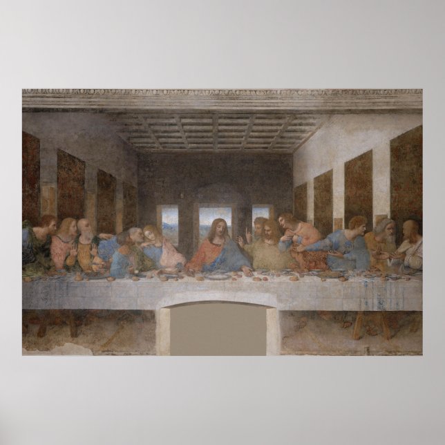 Póster La última cena (Frente)