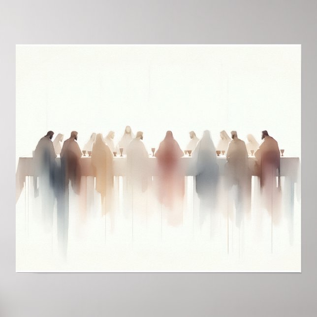 Póster La última cena  (Frente)