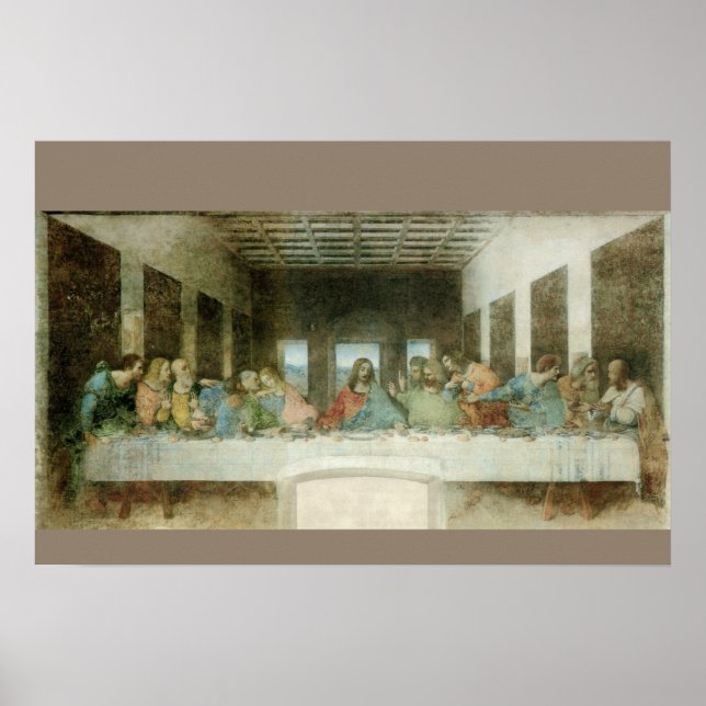 Póster La Última Cena (Frente)