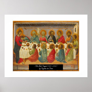 Póster La última cena