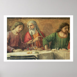 Póster La última cena, 1480 (fresco) (detalle de 61997)