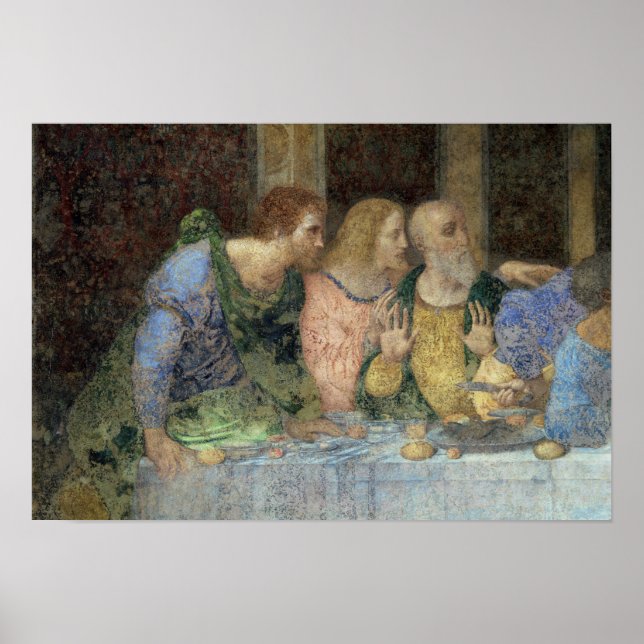 Póster La última cena, 1495-97 (Frente)