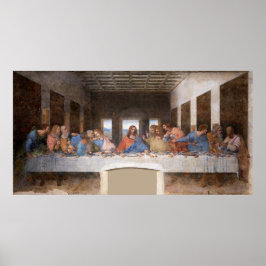 Póster La última cena de Da Vinci