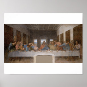 Póster La Última Cena de Leonardo Da Vinci