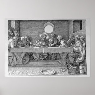 Póster La Última Cena, pub. 1523