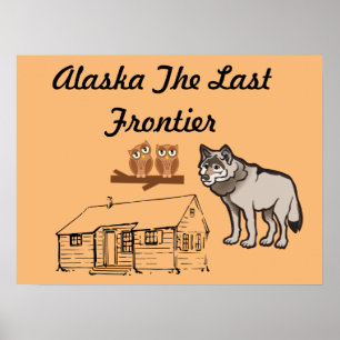 Póster La última frontera de Alaska